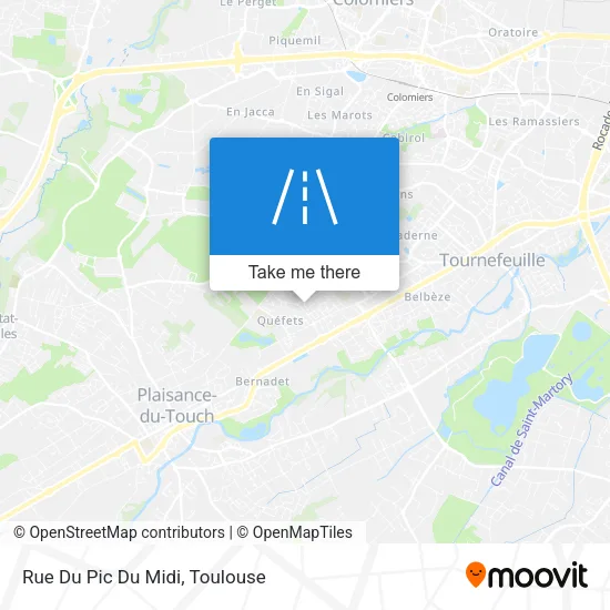 Rue Du Pic Du Midi map