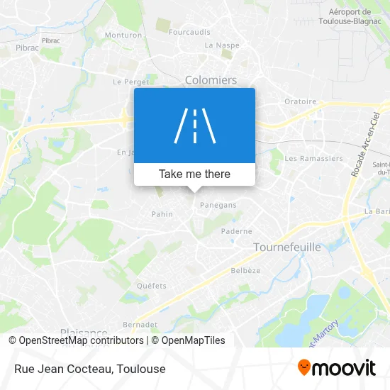 Rue Jean Cocteau map