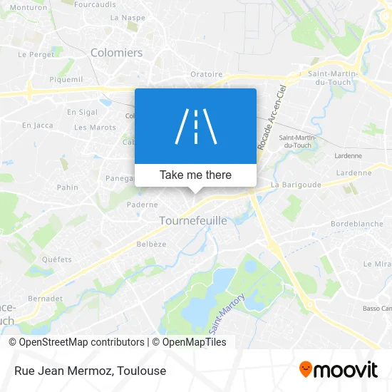 Rue Jean Mermoz map