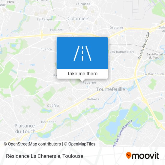 Résidence La Cheneraie map