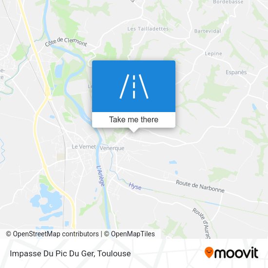 Impasse Du Pic Du Ger map
