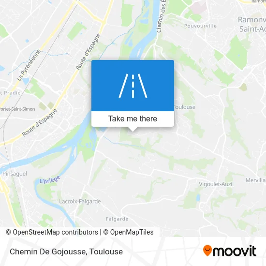 Chemin De Gojousse map