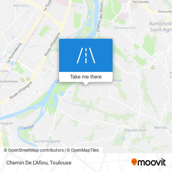 Chemin De L'Afiou map