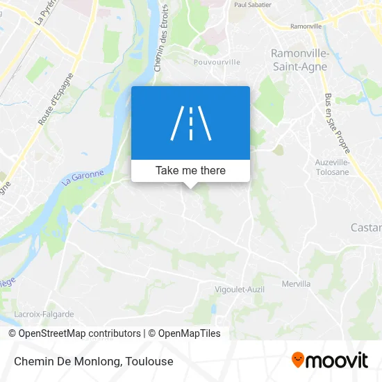 Chemin De Monlong map