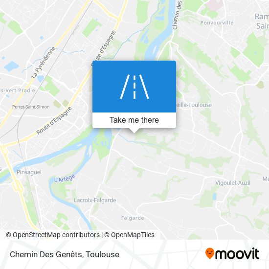 Chemin Des Genêts map