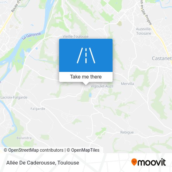 Allée De Caderousse map