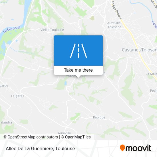 Allée De La Guérinière map