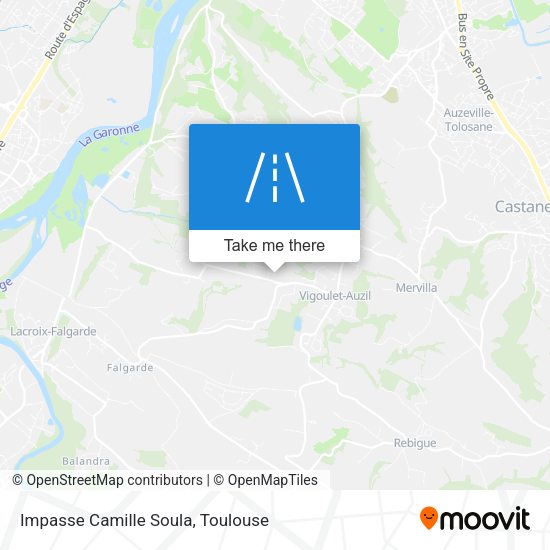 Impasse Camille Soula map