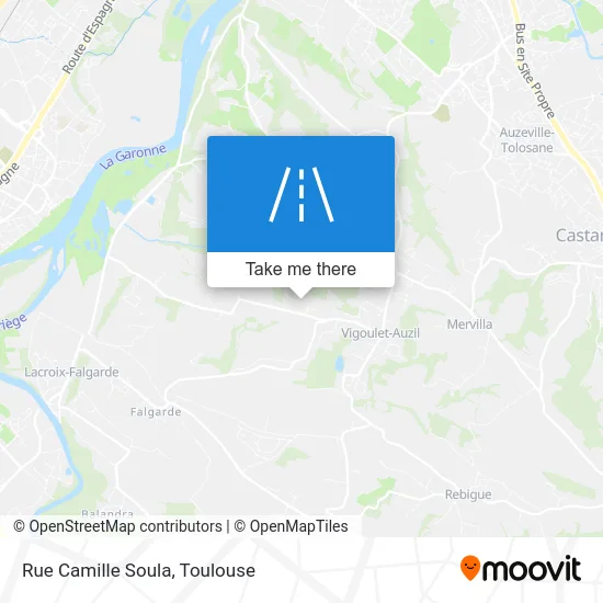 Rue Camille Soula map