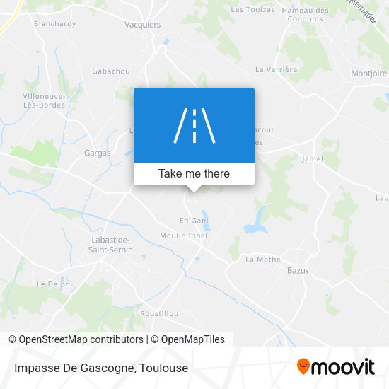 Impasse De Gascogne map