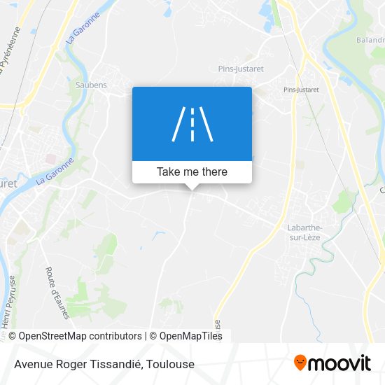 Avenue Roger Tissandié map