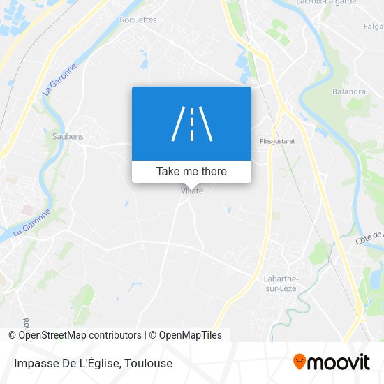 Impasse De L'Église map
