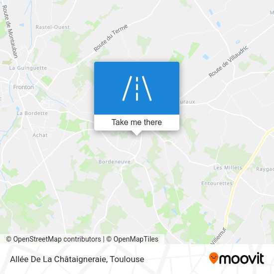 Allée De La Châtaigneraie map