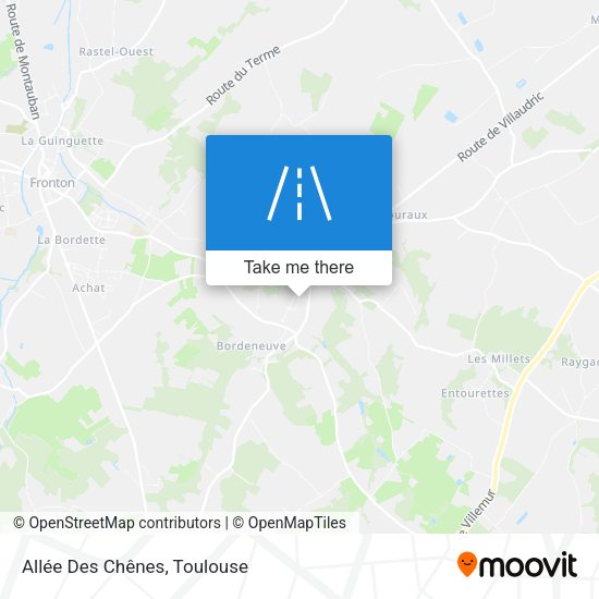 Allée Des Chênes map