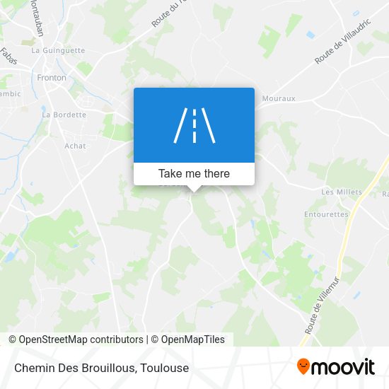 Chemin Des Brouillous map