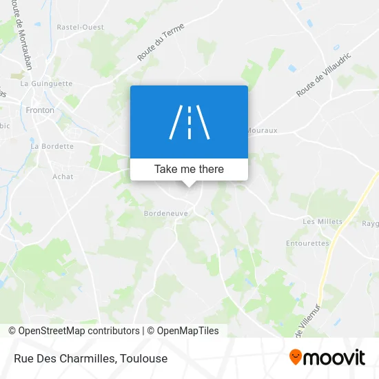 Rue Des Charmilles map
