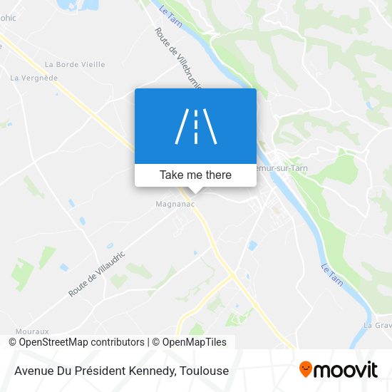 Avenue Du Président Kennedy map
