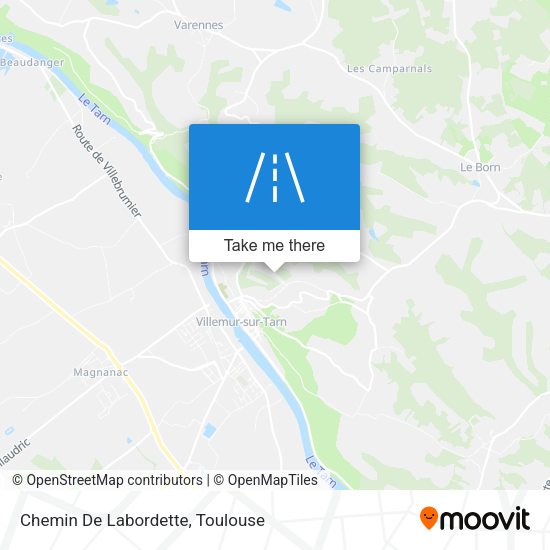 Chemin De Labordette map