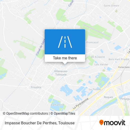 Impasse Boucher De Perthes map