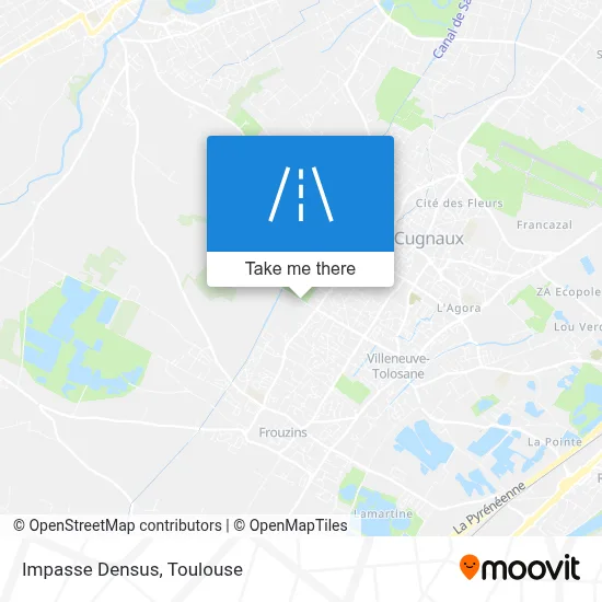 Impasse Densus map