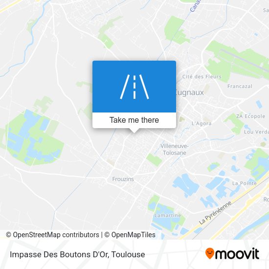 Impasse Des Boutons D'Or map