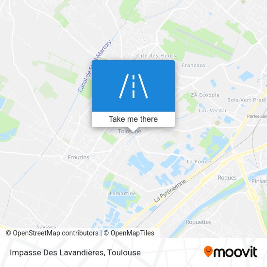 Impasse Des Lavandières map