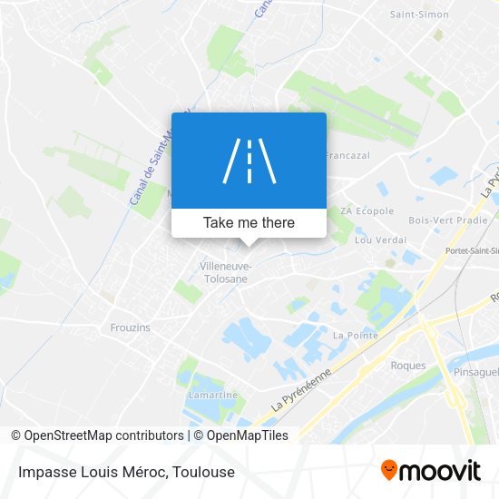 Impasse Louis Méroc map