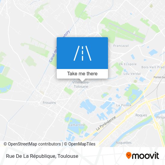 Rue De La République map