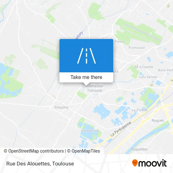 Rue Des Alouettes map