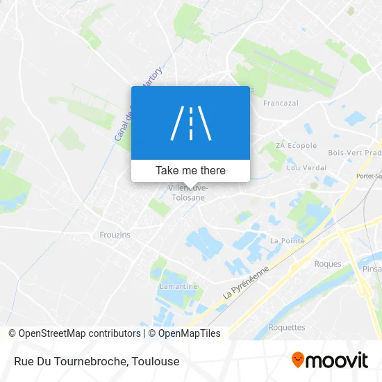 Rue Du Tournebroche map