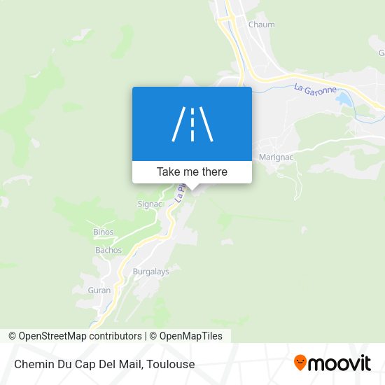 Chemin Du Cap Del Mail map