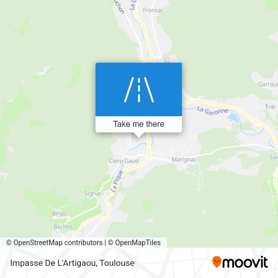 Impasse De L'Artigaou map
