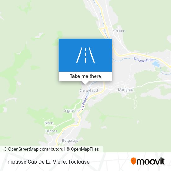 Impasse Cap De La Vielle map
