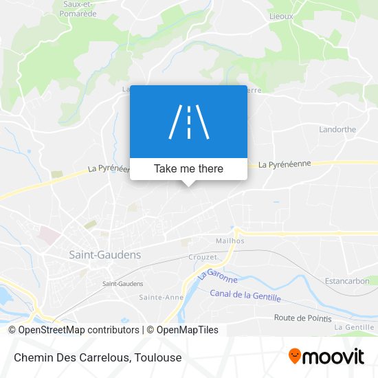 Chemin Des Carrelous map