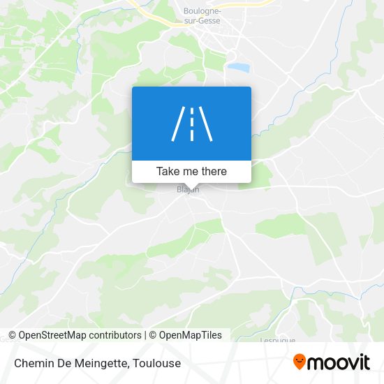 Chemin De Meingette map