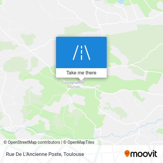 Rue De L'Ancienne Poste map
