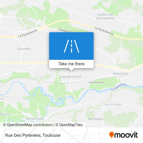 Rue Des Pyrénées map