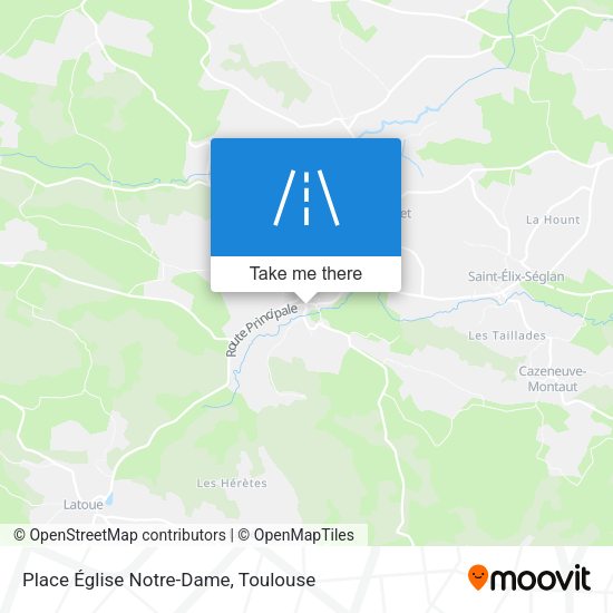 Place Église Notre-Dame map