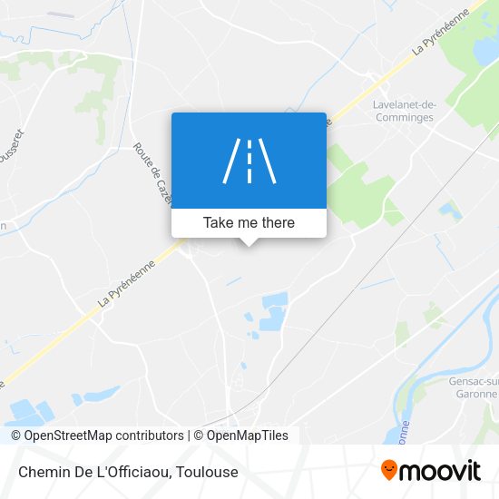 Chemin De L'Officiaou map