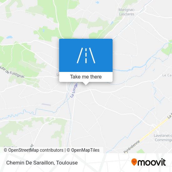 Chemin De Saraillon map