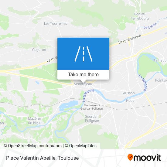 Place Valentin Abeille map