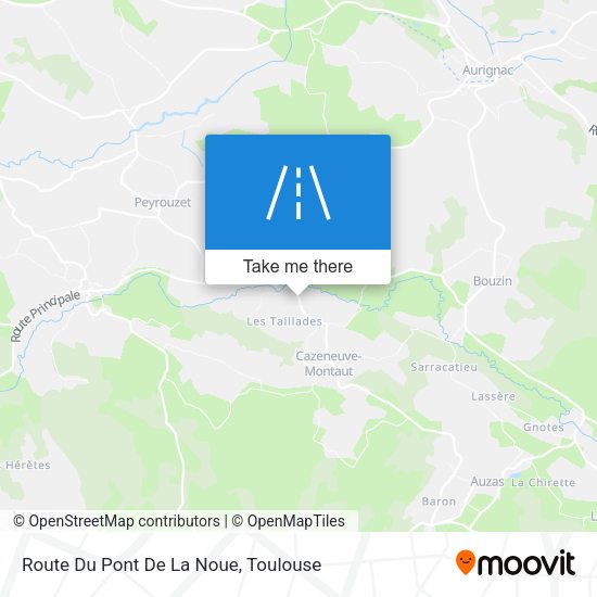 Route Du Pont De La Noue map
