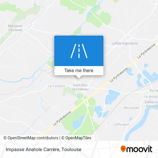 Impasse Anatole Carrère map
