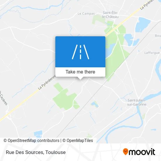 Rue Des Sources map