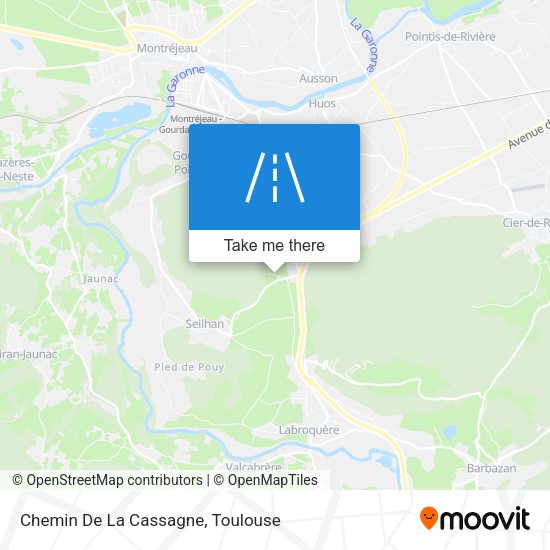Chemin De La Cassagne map