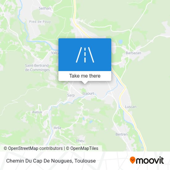 Chemin Du Cap De Nougues map