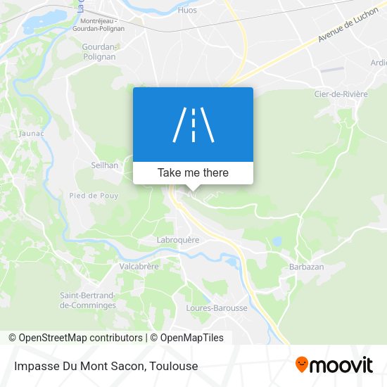 Impasse Du Mont Sacon map