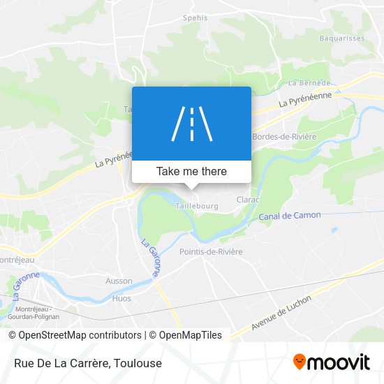 Rue De La Carrère map