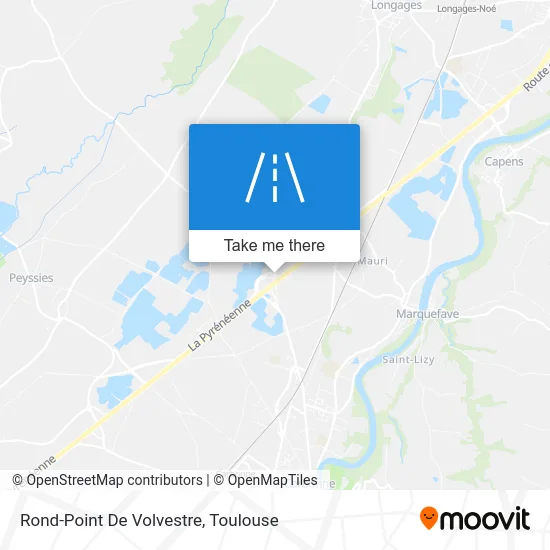 Rond-Point De Volvestre map