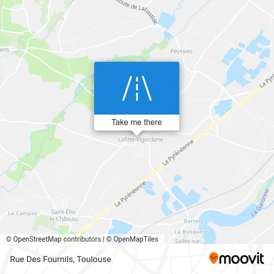 Rue Des Fournils map